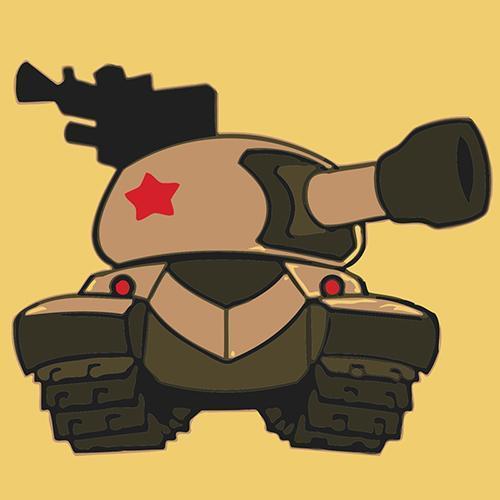 Tanque Militar Pintar por Números Niños