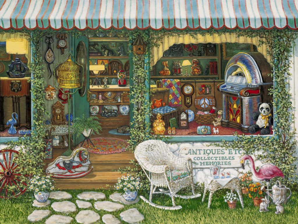 Tienda de Antigüedades Pintar por Números