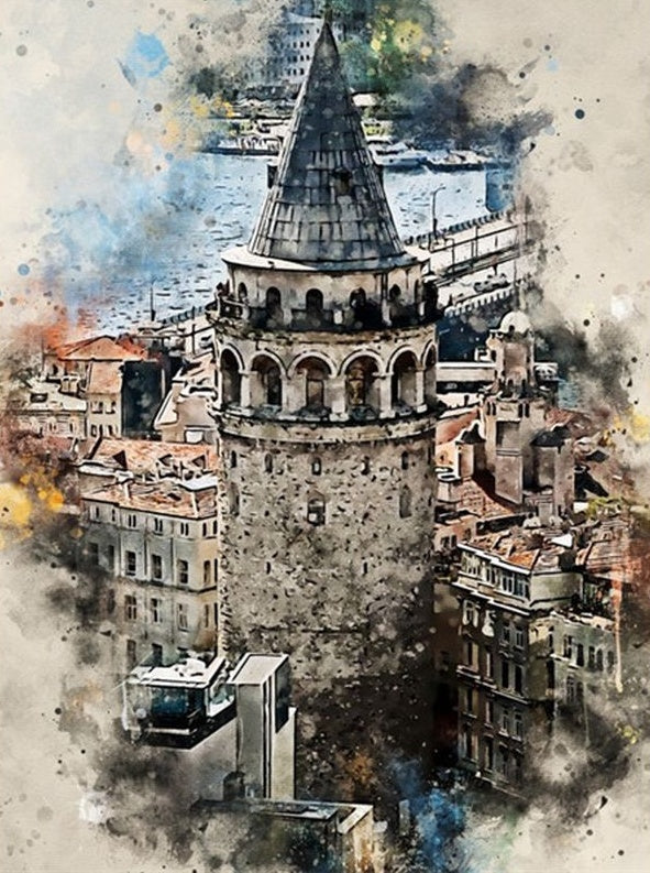 Torre Histórica Pintar por Números