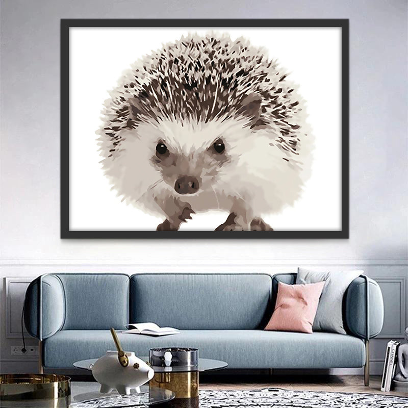 Un Erizo Adorable Pintar por Números