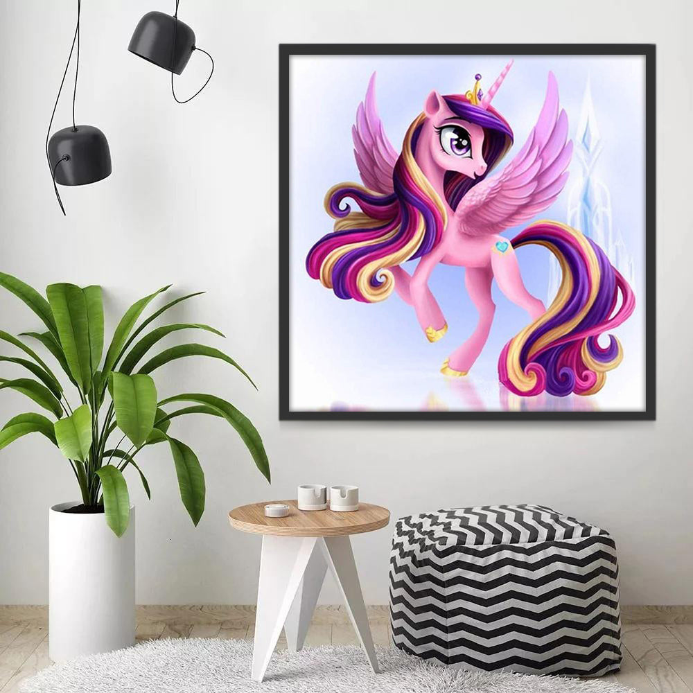 Unicornio en Mi Pequeño Pony Pintar por Números